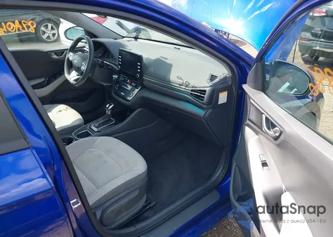 2022 Hyundai Ioniq Hybrid Blue из США, поврежденный, VIN KMHC65LC4NU276675